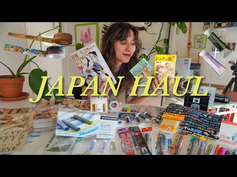 japan haul ✶ studio ghibli, art supplies, stationery, etc!