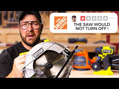 I Bought 1 Star Home Depot Tools