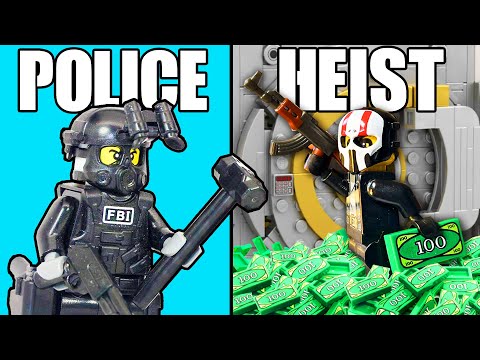 I Started a LEGO BANK ROBBERY...