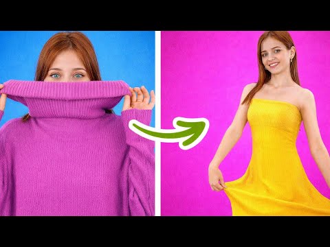 Easy DIY Outfit Makeovers You’ll Love 😍 | 123GO! Series