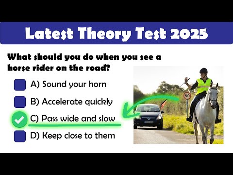 DVLA Theory Test 2025 UK | NEW Question and Answers - MOCK TEST