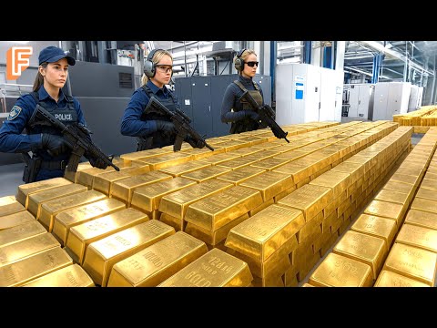How 99.99% Pure Gold Bars Are Made In America - From Mining To Factory