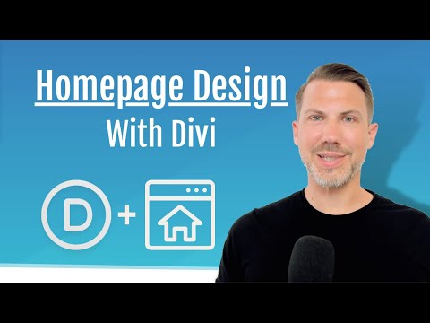 6.5 Design a Stunning Homepage With Divi