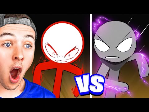 The COOLEST Stickman Fight of ALL TIME! (KJ Saga)