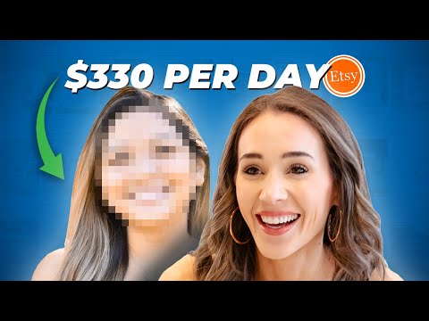 She Makes $10,000/Mo Selling on Etsy... Here's How
