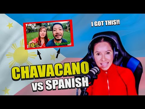 LATINA REACTS to CHAVACANO vs SPANISH in the PHILIPPINES // THE CLOSEST TO SPANISH FOR SURE!!