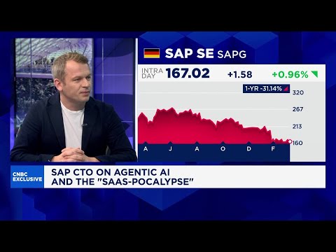 AI hasn't led to the feared SaaS-pocalypse, but software companies must transform: SAP CTO
