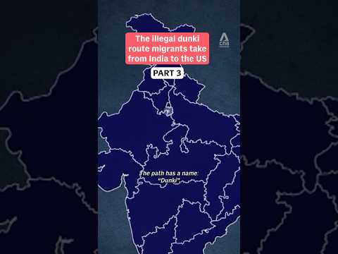 (Pt 3) Illegal dunki route migrants take from India to the US