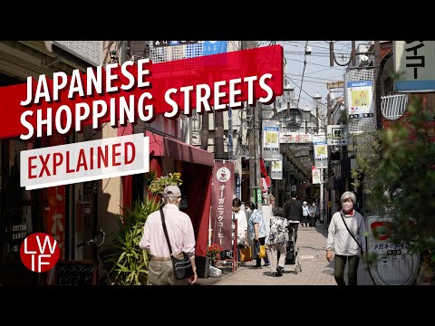 Japanese Shopping Streets Explained