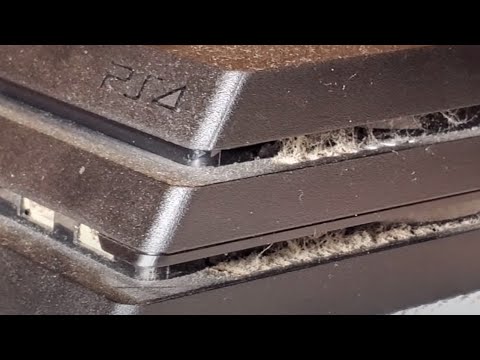 Safely cleaning my PS4 pro