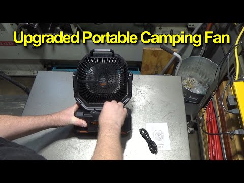 QTR 138 OGERY Upgraded Portable Camping Fan