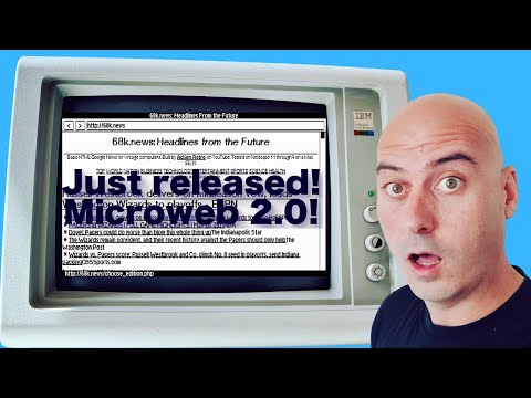Microweb 2.0 Web browser for DOS just announced!