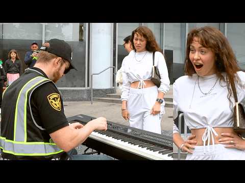 Officer Pranks Everyone With UNREAL Piano Skills... 🤯😂