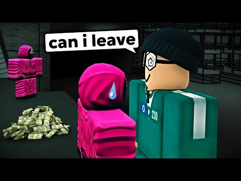absolutely ruining a $45,600 robux squid game event...