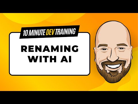 Renaming in Visual Studio Using AI