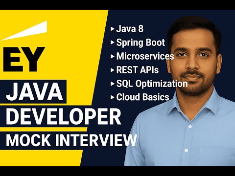 🔔 Ernst & Young (EY) Java Developer Interview | 2–7 Years Experience | Spring Boot | Microservices