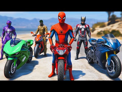 Hulk clears the street by tossing a semi-truck, then jumps into a pool of sharks!