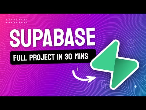 Supabase Full Project ⚡️ The FASTEST Way to Ship a SaaS App?