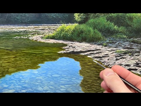 How to Paint Tranquil River Rocks Like a Pro | Step-by-Step Masterclass