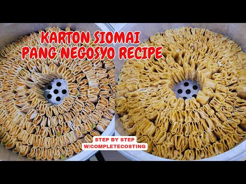 KARTON SIOMAI FOR 2 PESOS? MAY TUBO PA BA? Tipid Tips atbp