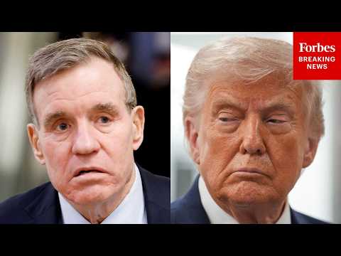 FULL INTERVIEW: Mark Warner Reacts To Trump's Threats To Blockade Strait Of Hormuz After Talks End