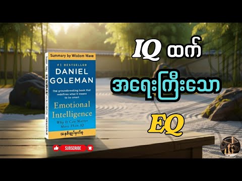 IQ ထက် ပိုအရေးကြီးသော EQ ၊ Emotional Intelligence (အနှစ်ချုပ်)