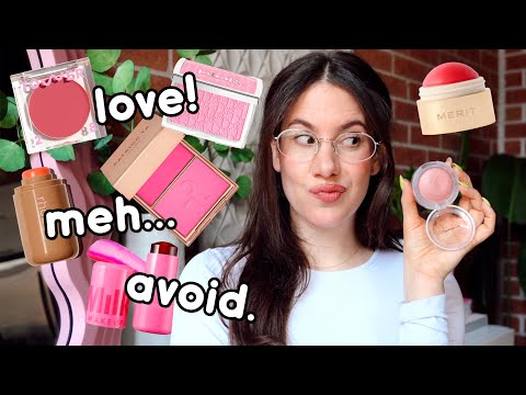 Ranking the Most POPULAR BLUSHES: BEST to WORST!