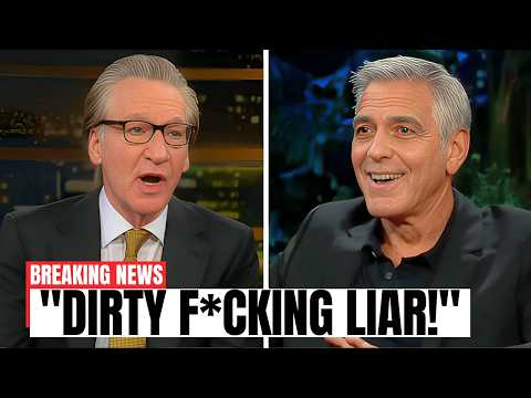 George Clooney Stunned as Bill Maher Delivers Savage Live TV Roast!