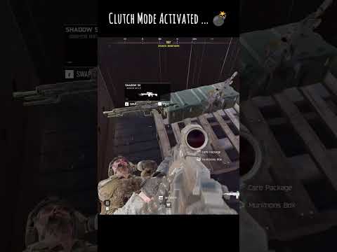 Last Man Standing vs 3 Enemies #shorts #cod #clutch