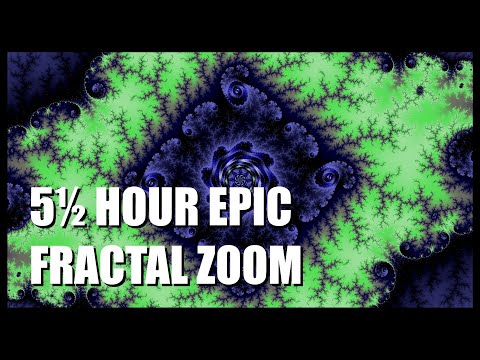 5½ Hour Epic Mandelbrot Fractal Zoom