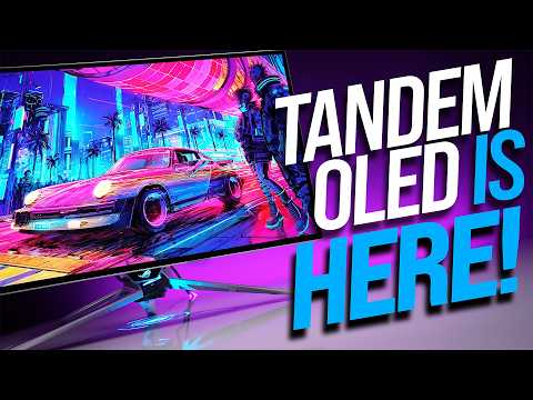 Is Tandem the OLED Monitor We've Been Waiting For? (Asus PG27AQWP-W 720Hz)
