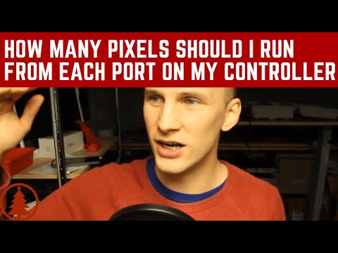How Many Pixels Should I Run from each Port on My Controller