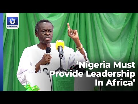 [Full Speech] Nigeria's Democracy Will Have Meaning When She Provides Leadership In Africa - Lumumba