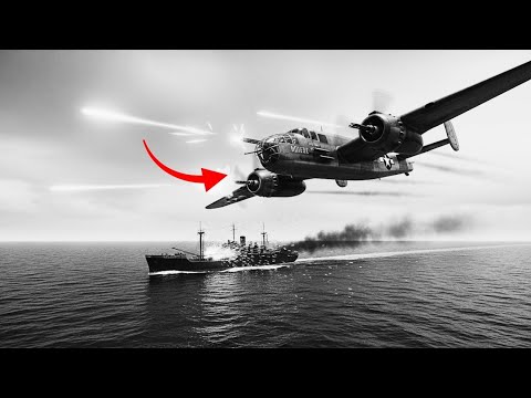 When 12 Japanese Ships Faced B-25 Gunships – None Escaped