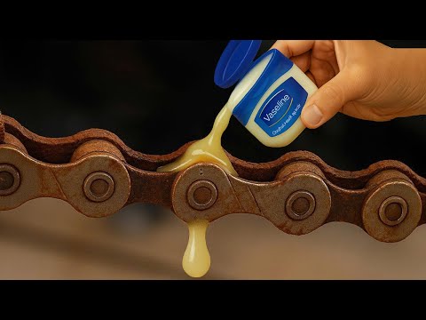 No one knows! Put VASELINE on your bike chain and you will be surprised at the results!