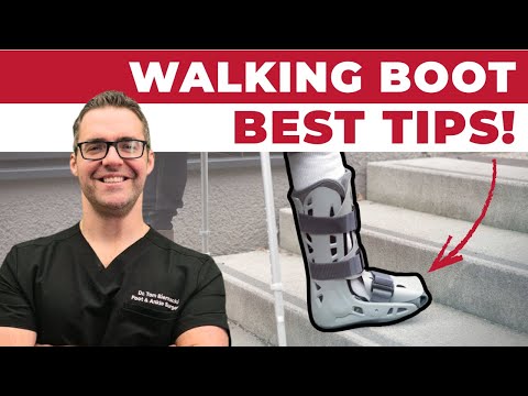 Aircast Walking Boot: BEST TIPS [Broken Foot or Broken Ankle]