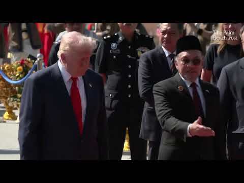 Trump in Malaysia: Full arrival reception after Air Force One landing during Asia trip