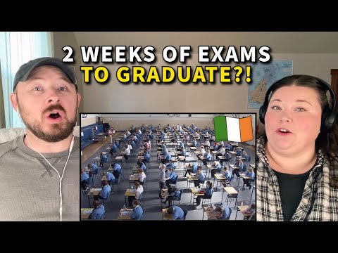 Americans React: The Irish Education System Explained | Leaving Cert?