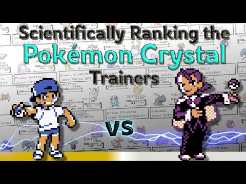 Pokémon Crystal AI Tournament - Scientifically Ranking the Pokémon Crystal Trainers
