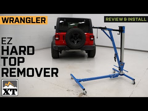 Jeep Wrangler EZ 4x4 EZ-LIFTOP Folding Hard Top Remover Review & Install