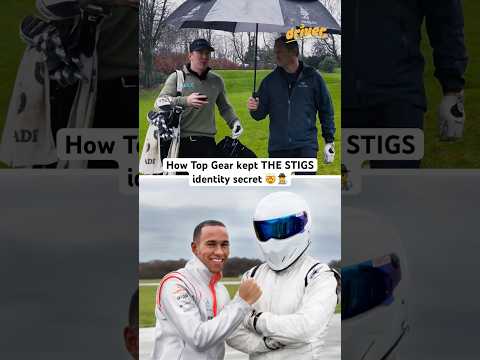 How Top Gear kept THE STIGS identity secret 🤯🕵️‍♂️ #topgear #thestig