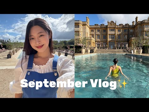 9월 Vlog 1 (코츠월드 여행 + 캠브릿지 출장) | September Vlog 1 (Trip to Cotswolds and Cambridge)