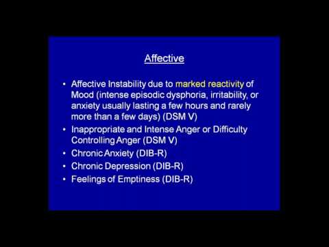 Borderline Personality Disorder: Diagnosis, Course, and Treatment - Meet the Scientist Webinar