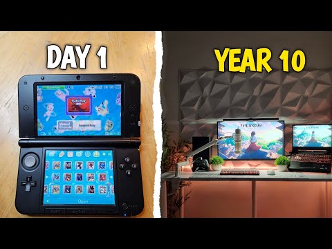 10 Year Gaming Setup Progression...