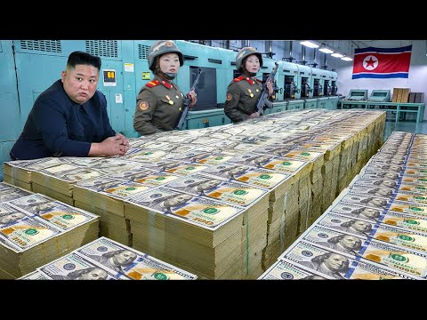 How Fake Money is Printed - Inside North Koreas Dollar Factory
