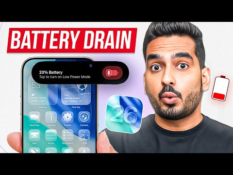 Stop iPhone Battery Drain NOW! iOS 26 Edition ⚡️