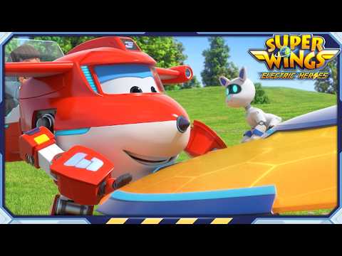 Superwings | S8 Highlight | Robot Dog Romp | Electric Heroes | Ep.3