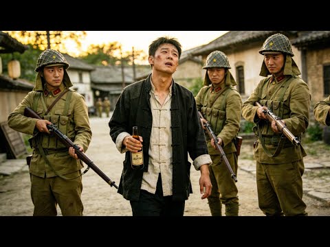 醉酒小夥不簡單，日軍不怕死調戲，沒想到下秒直接被打蒙！🔥 抗日 | Kung Fu