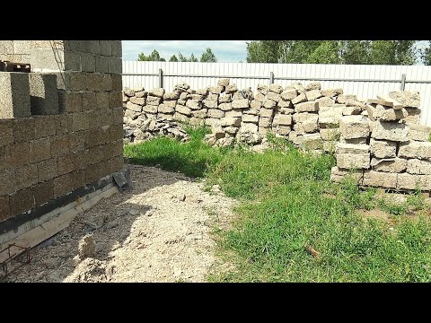 Arbolite: Successes and failures! What you need to know to work with these blocks properly!