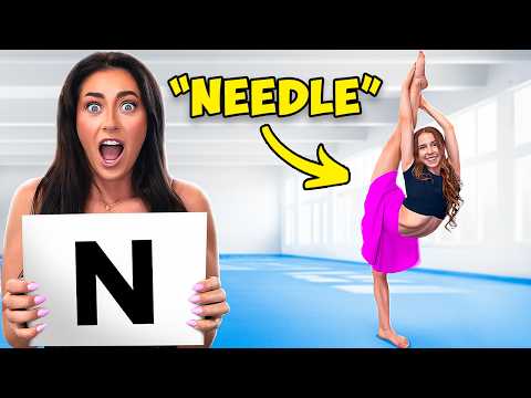 Pick A Letter, Do The Gymnastics Trick!